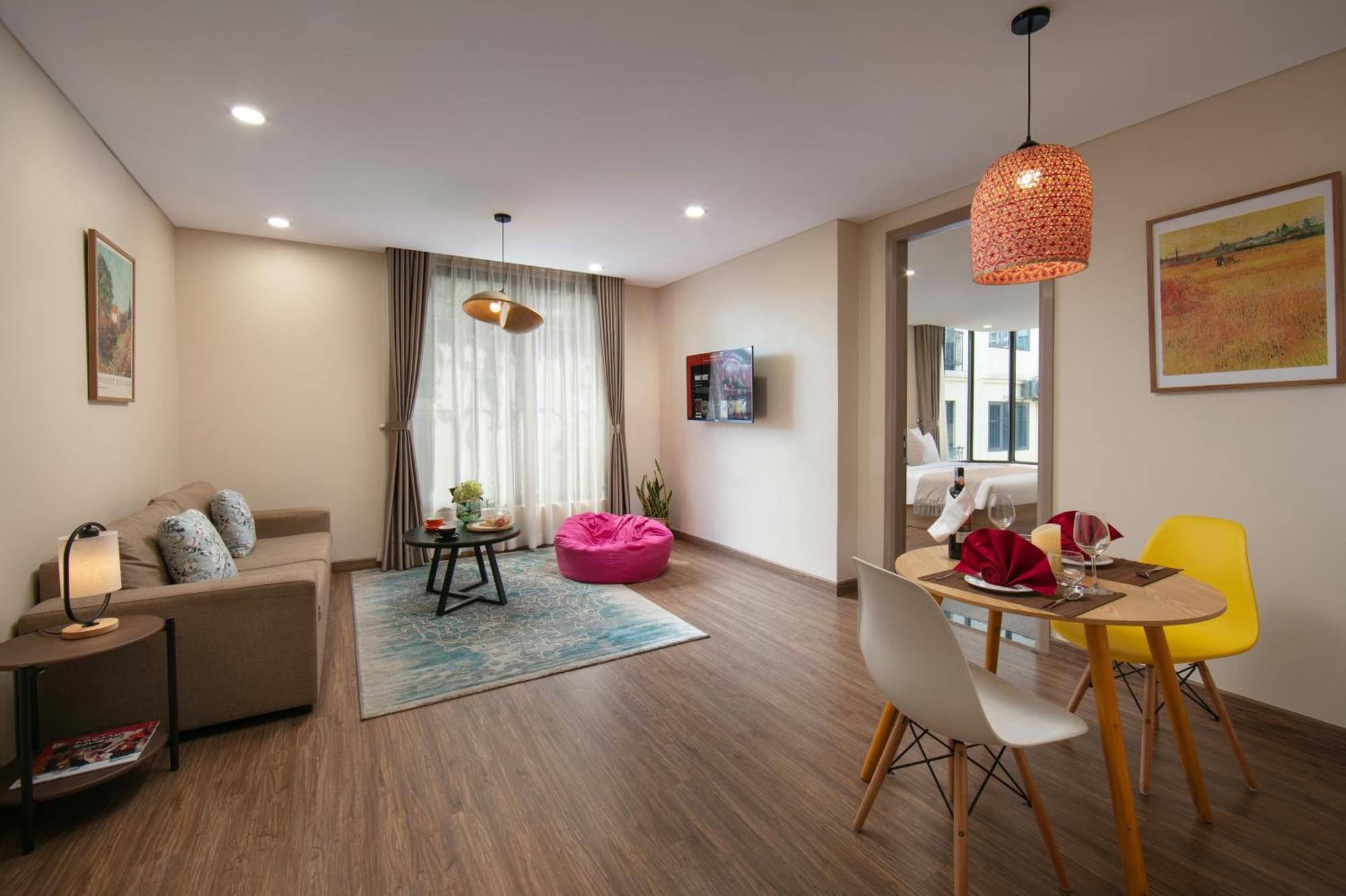 Hb Serviced Apartment - Lac Long Quan Hanói Exterior foto