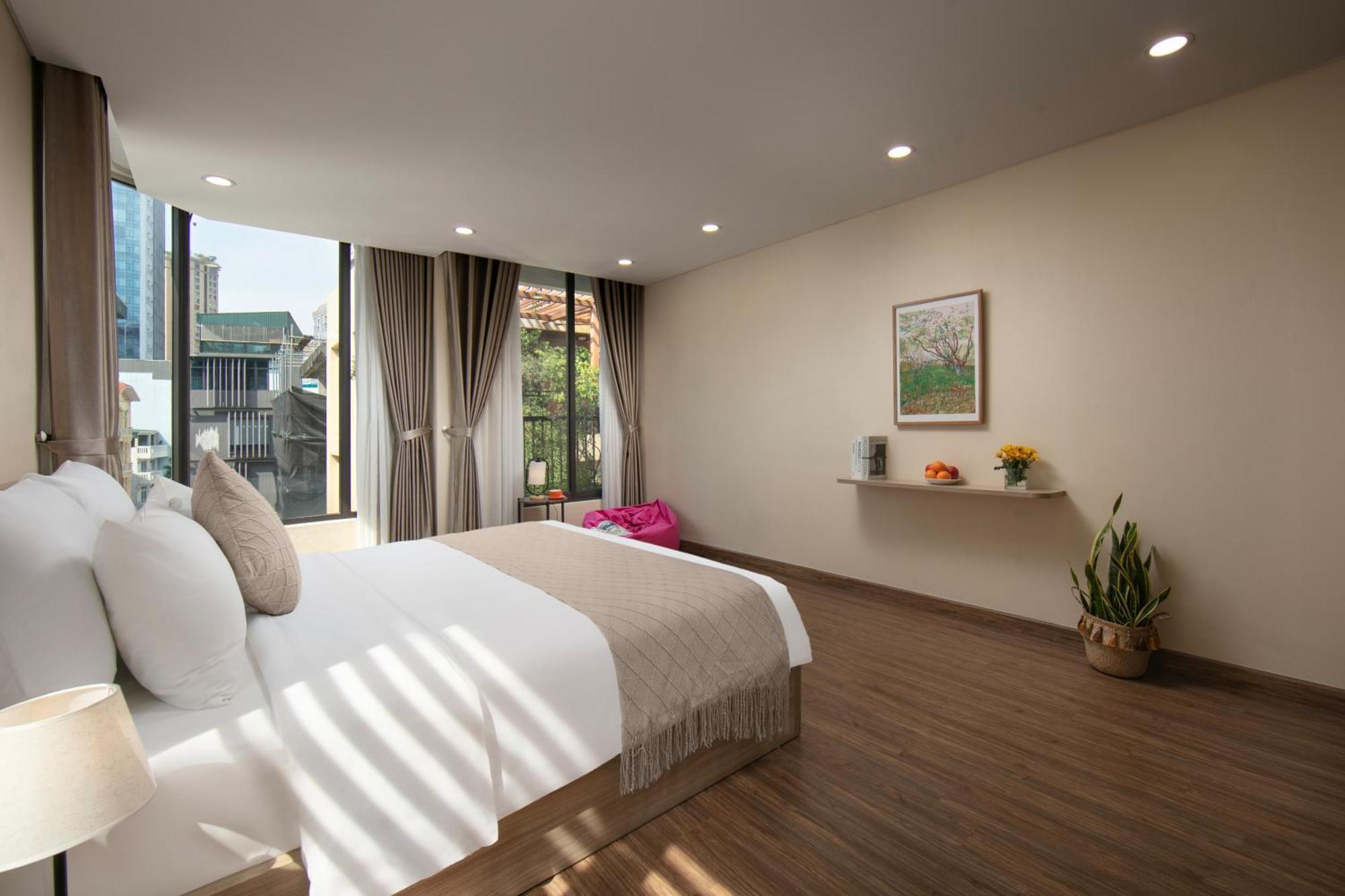 Hb Serviced Apartment - Lac Long Quan Hanói Exterior foto