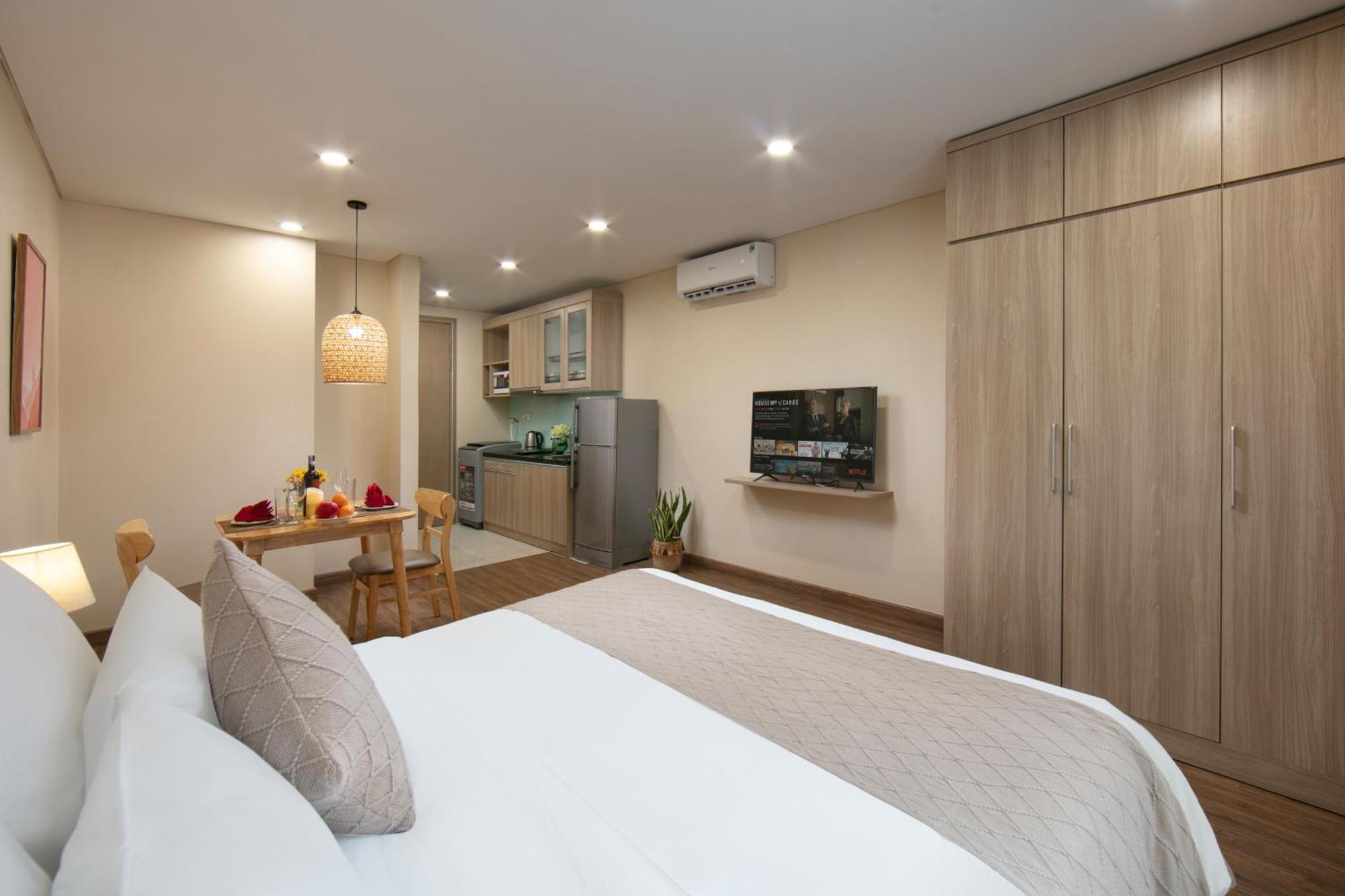 Hb Serviced Apartment - Lac Long Quan Hanói Exterior foto
