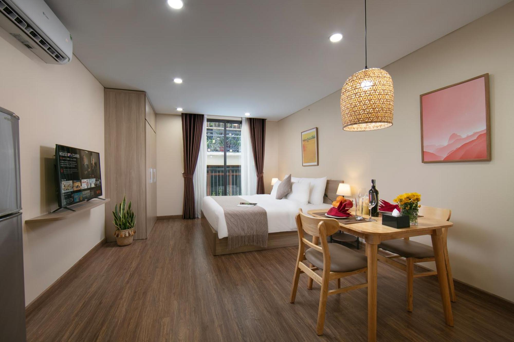 Hb Serviced Apartment - Lac Long Quan Hanói Exterior foto